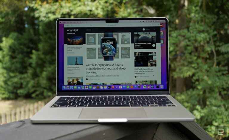 Test du MacBook Air M2 (2022) : le Mac presque parfait d’Apple