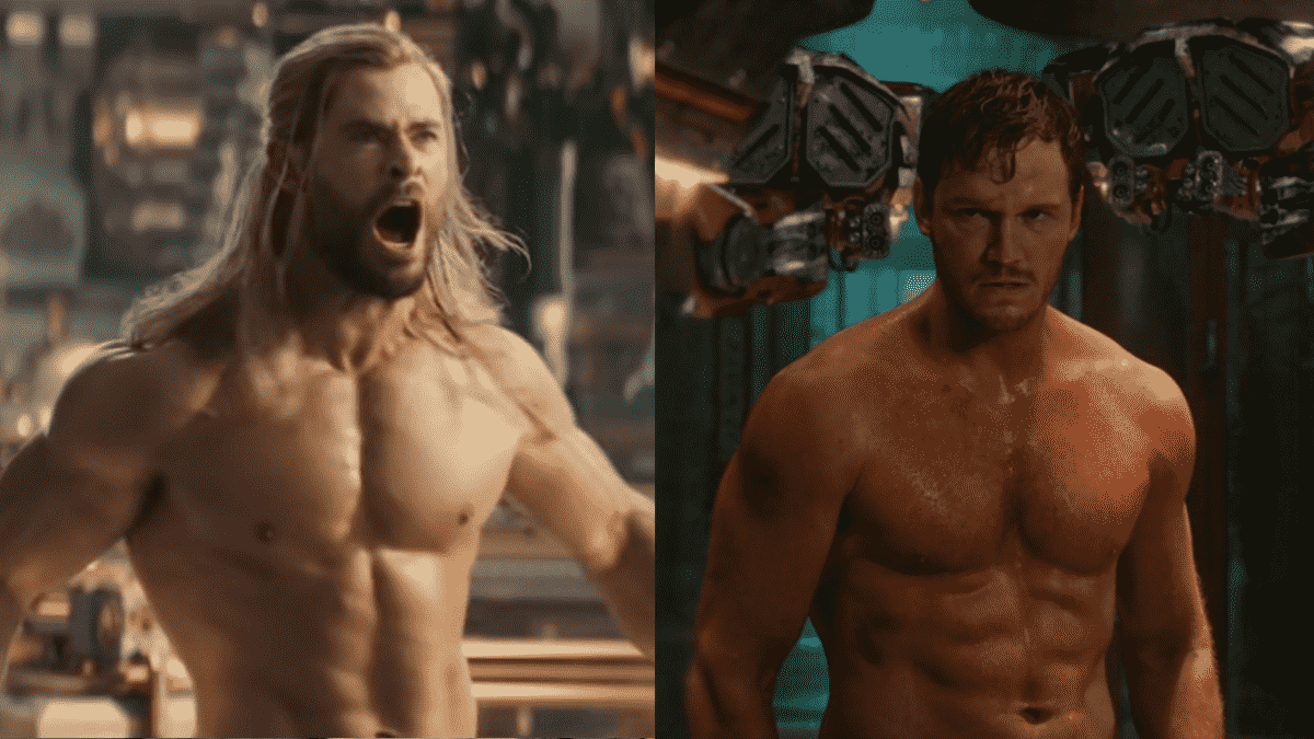 Thor: Chris Hemsworth et Chris Pratt de Love And Thunder partagent des photos torse nu à deux heures d'intervalle
