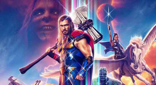 Chris Hemsworth in Thor Love and Thunder Art