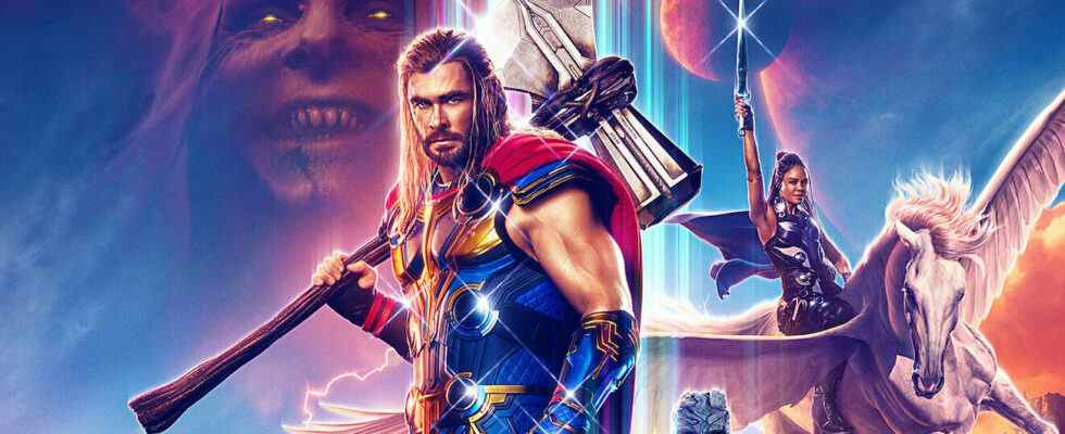 Chris Hemsworth in Thor Love and Thunder Art