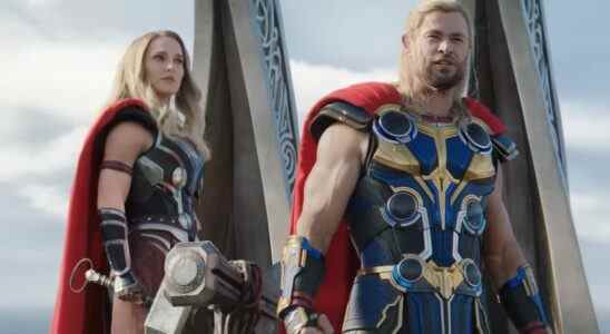 Thor: Love and Thunder a une victoire au box-office de 302 millions de dollars digne des dieux