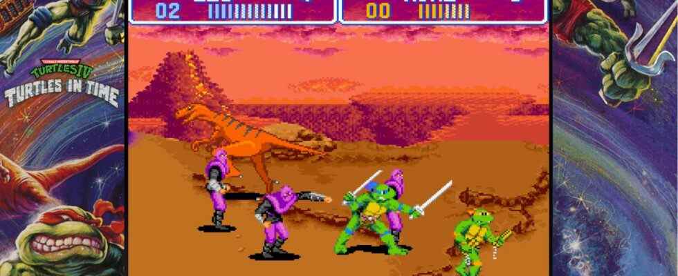 Tous les anciens jeux TMNT seront jouables sur PC en août