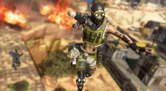 Un streamer joue à Apex Legends en criant dans un micro