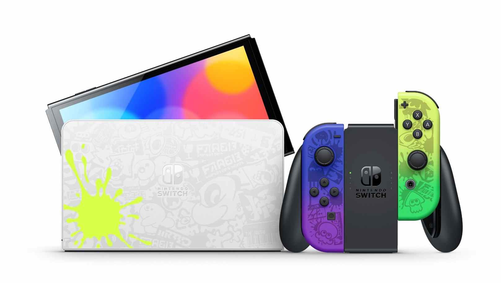 Une édition spéciale de la console OLED Splatoon 3 Switch a été dévoilée
