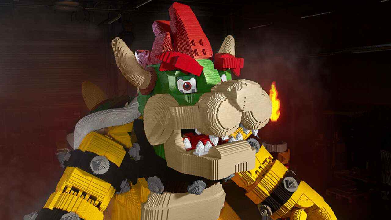 Une statue massive de Bowser entièrement construite en Legos sera présentée au Comic-Con de San Diego
