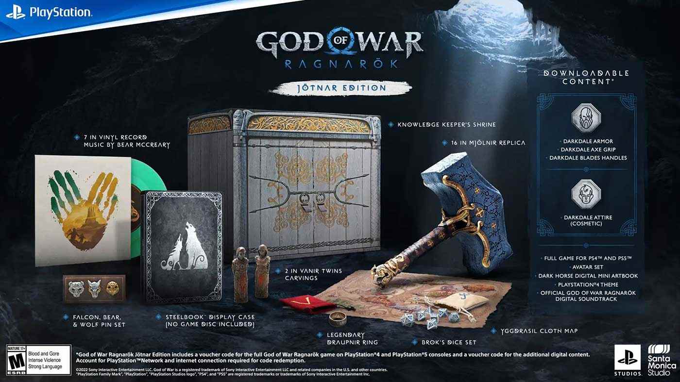 Édition God of War Ragnarok Jötnar