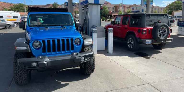 Voir les photos du Jeep Wrangler High Tide 2022