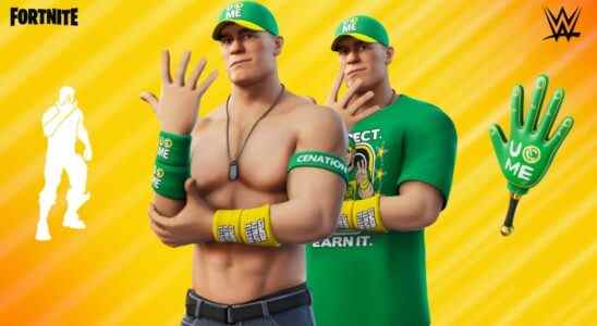 Vous pouvez réellement voir John Cena à Fortnite cette semaine