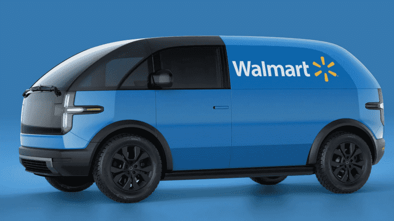 Walmart met en sac 4 500 camionnettes de livraison Canoo électriques