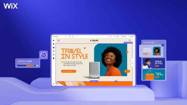 Wix a un nouvel éditeur de création de site Web alimenté par l’IA