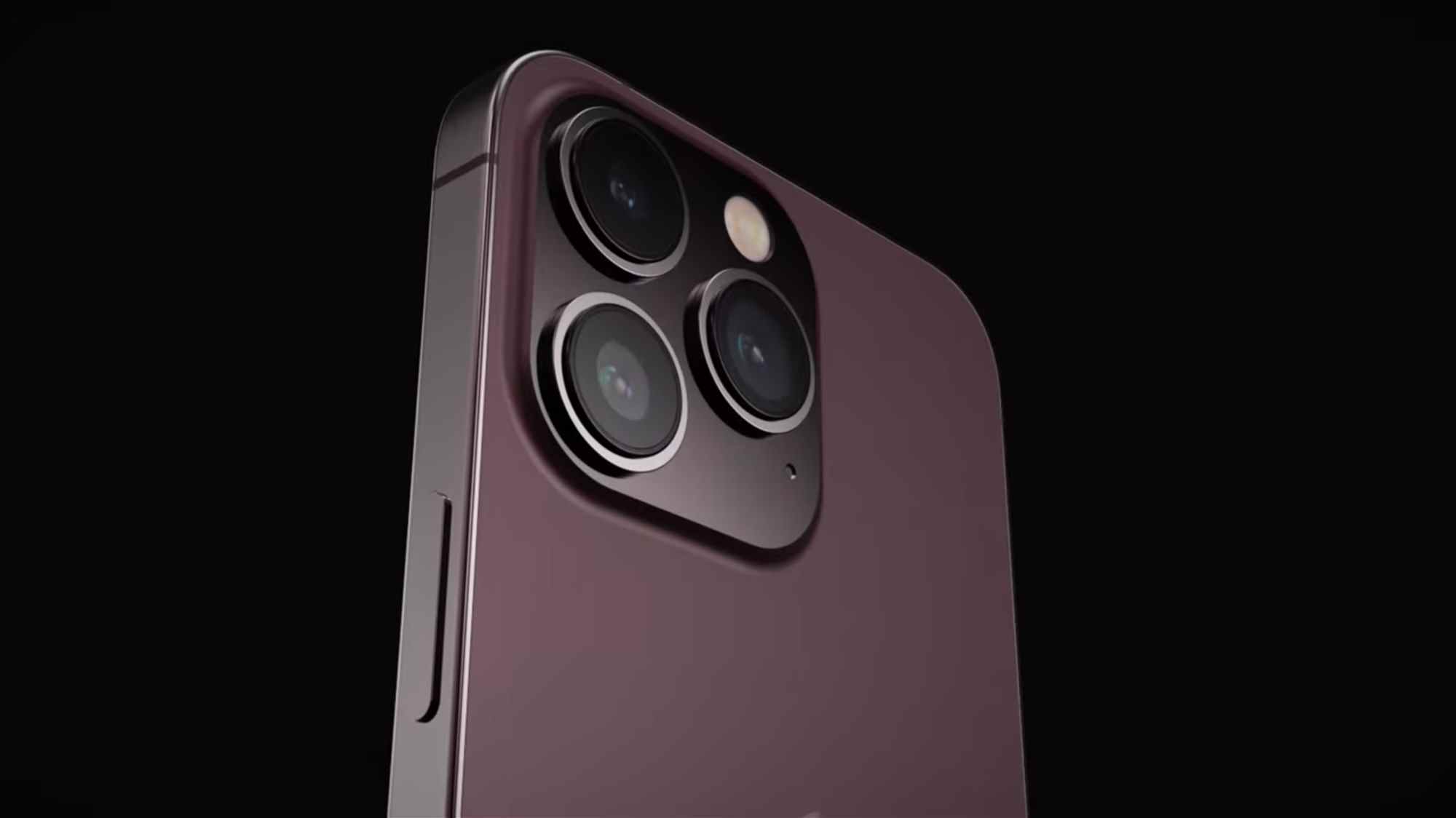 Rendu du concept iPhone 14 Pro