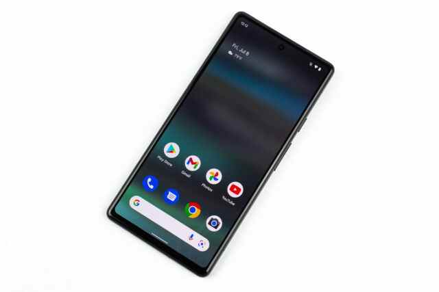 Le Google Pixel 6a récemment sorti.