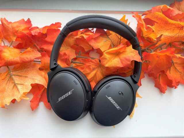 Casque antibruit sans fil QuietComfort 45 de Bose.