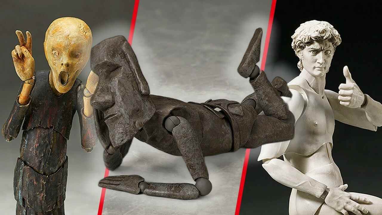 Aléatoire : ces figurines d'art classique sont des animaux qui traversent les niveaux
