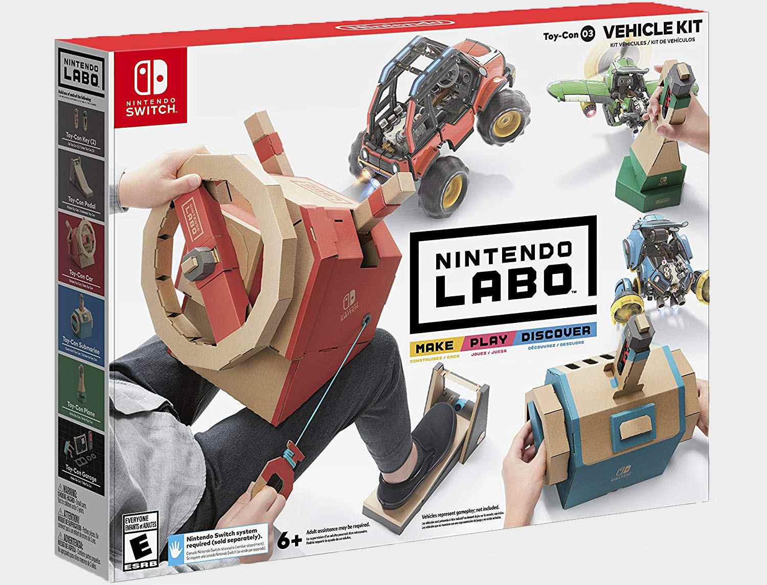 prix nintendo labo