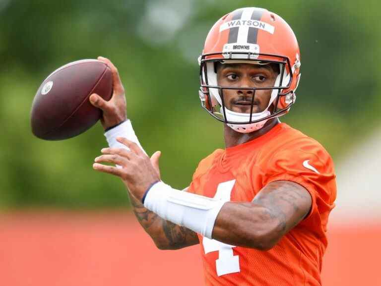 La NFL suspend les matchs des Browns QB Deshaun Watson 6: Source