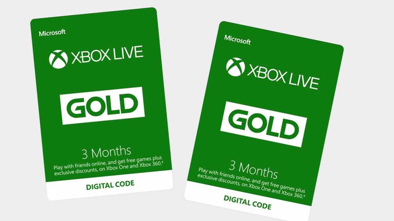 Xbox Live Gold 3 mois