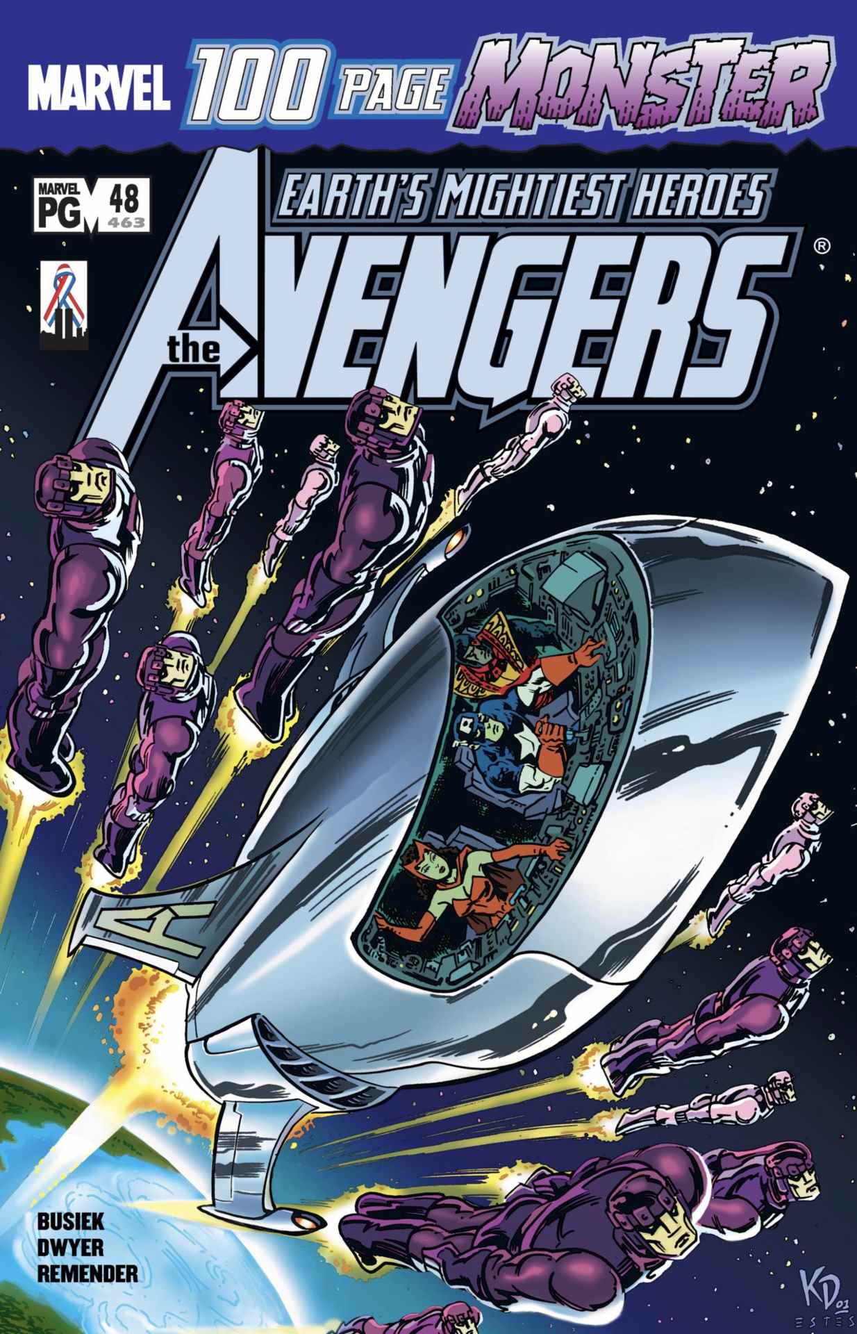 Avengers : extrait de bande dessinée de la dynastie Kang