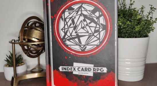 Index Card RPG Master Edition book cover