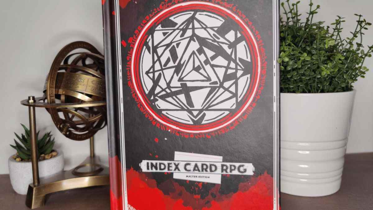 Index Card RPG Master Edition book cover