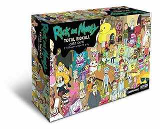 Jeu de cartes coopératif Rick et Morty Total Rickall