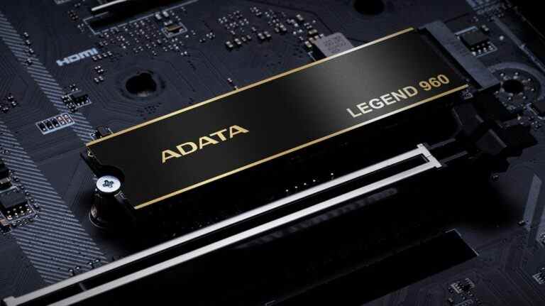 Adata lance les SSD Legend 960 PCIe 4.0 pour PC et PS5