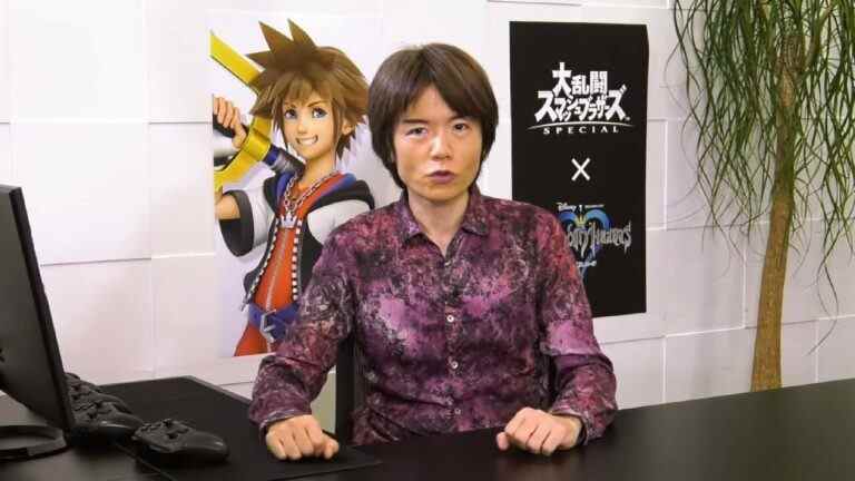 Masahiro Sakurai est presque à court de Smash Ultimate Captures d'écran
