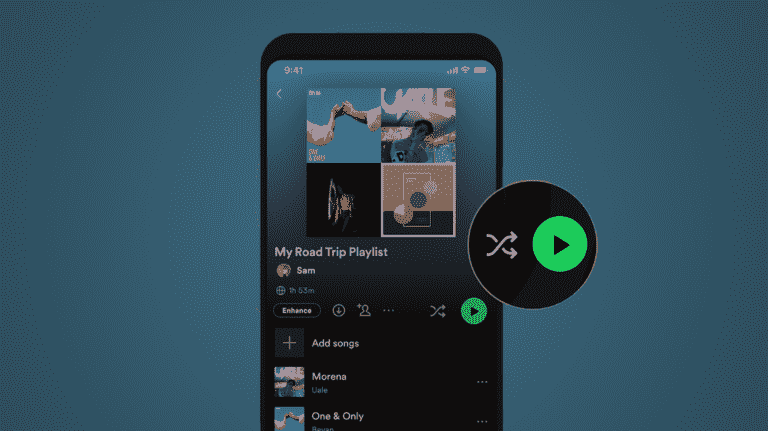 Le nouveau bouton de Spotify est une alternative à l’appui sur « Play »