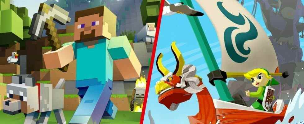 Aléatoire : un fan a créé un magnifique pack Zelda : Wind Waker pour Minecraft