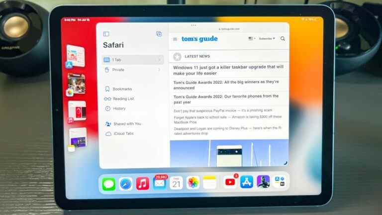 La version bêta d’iPadOS 16 vient de corriger la plus grande plainte – Stage Manager arrive sur les anciens iPad Pro