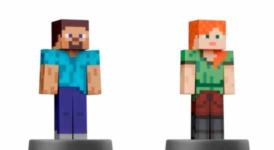 Steve et Alex Minecraft amiibo Smash Bros. Ultimate date de sortie