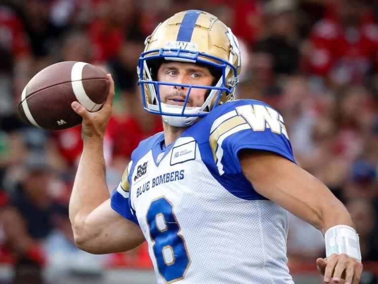 Les Blue Bombers ne sont pas dérangés par le calendrier brutal de la LCF