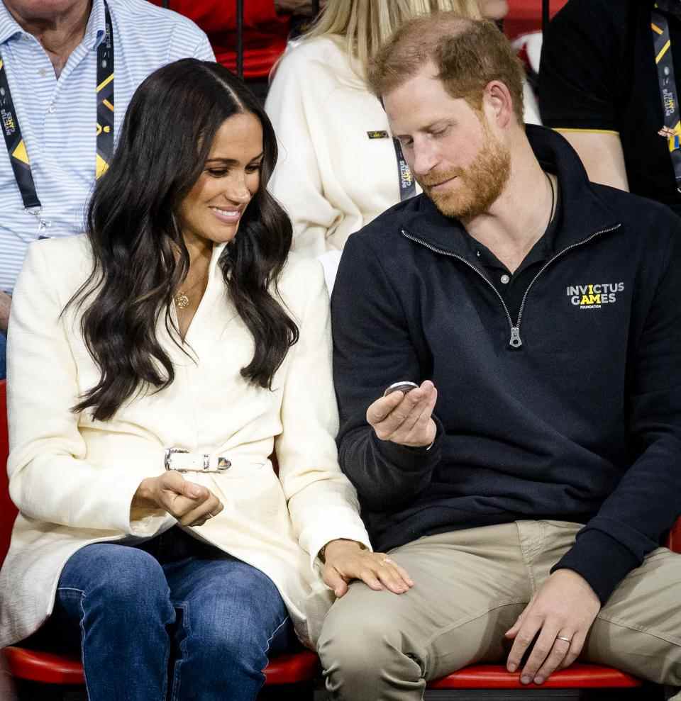 Le duc et la duchesse de Sussex aux Jeux Invictus à La Haye