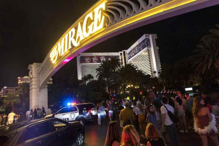 La police de Las Vegas recherche un suspect dans la fusillade d’une chambre d’hôtel Mirage