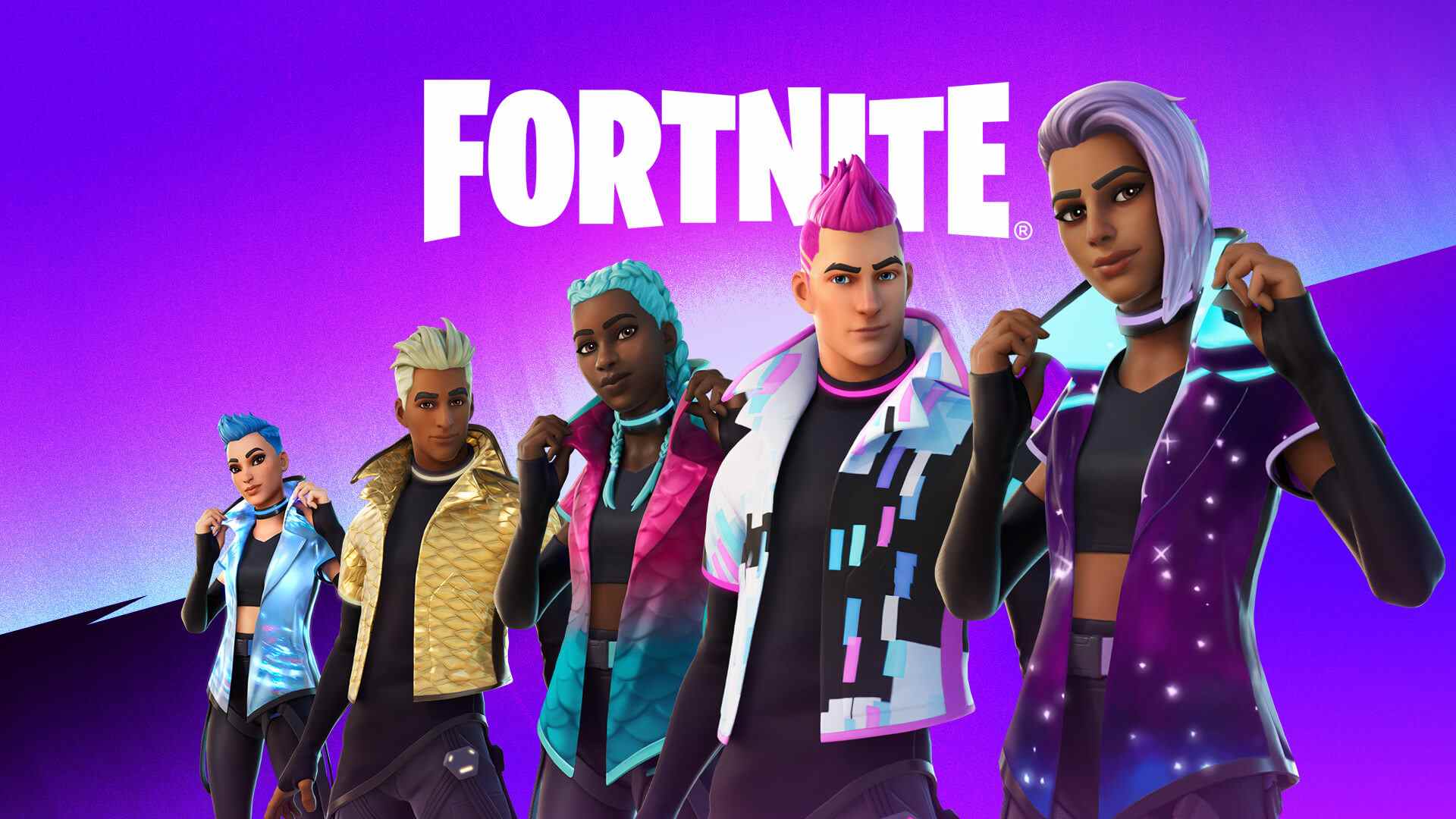 Une gamme de personnages Fortnite de la dernière saison