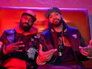 Desus Nice et The Kid Mero dans DESUS & MERO.  - Photo : Michée Carter/SHOWTIME