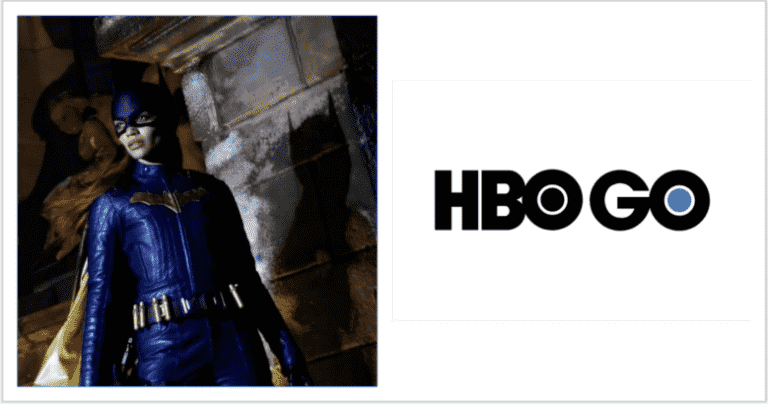 Batgirl and HBO Go logo