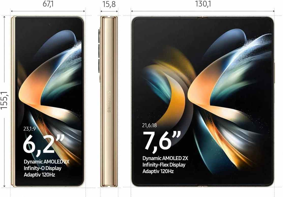 Fuites du Samsung Galaxy Z Fold 4