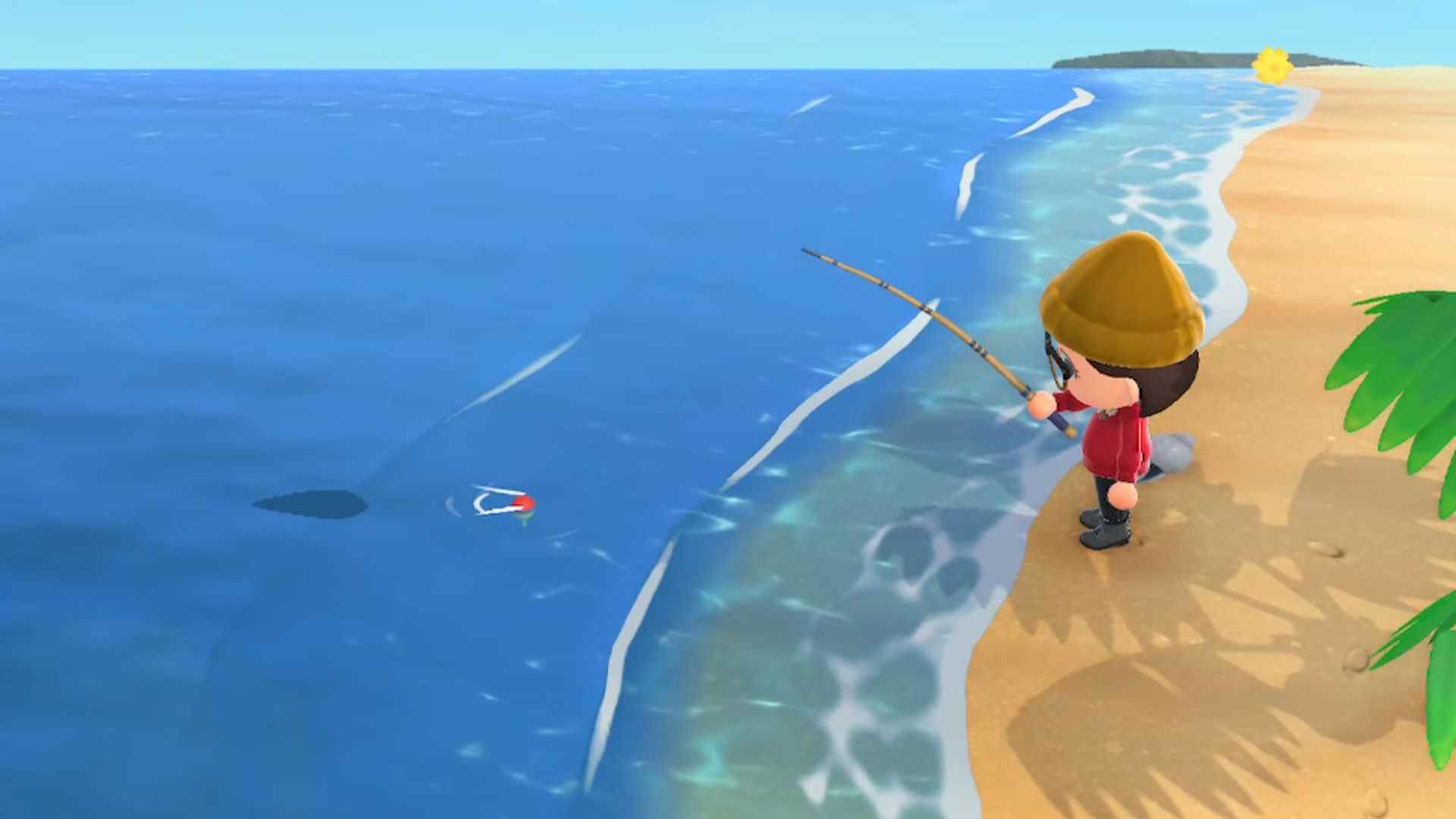 Pêche dans Animal Crossing: New Horizons