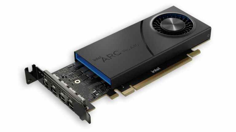 Intel dévoile les GPU Arc Pro