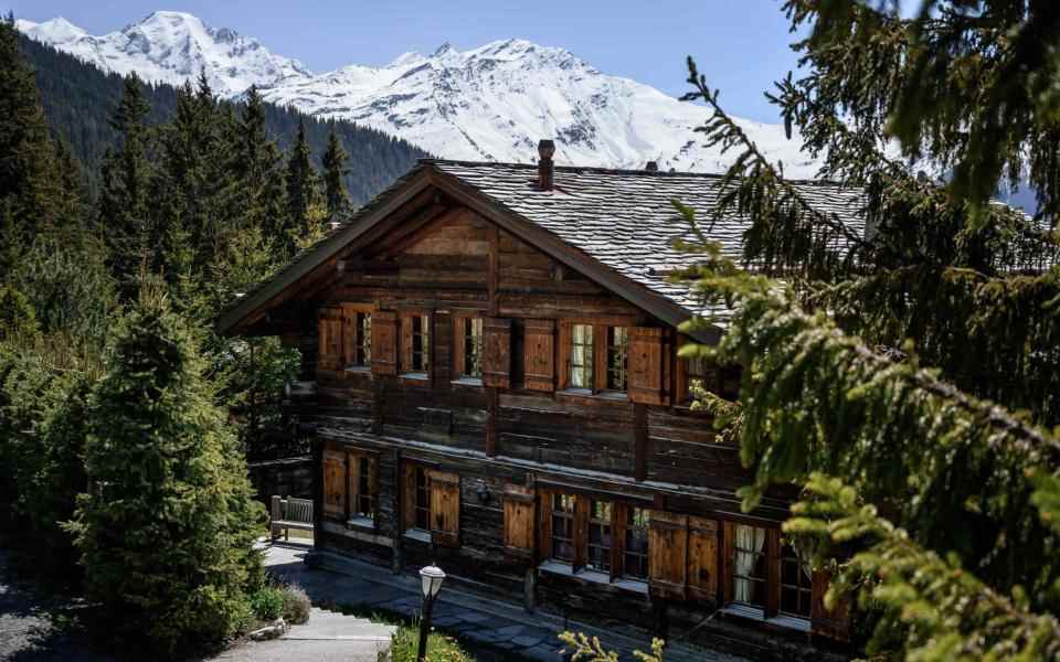   Le chalet à Verbier - AFP