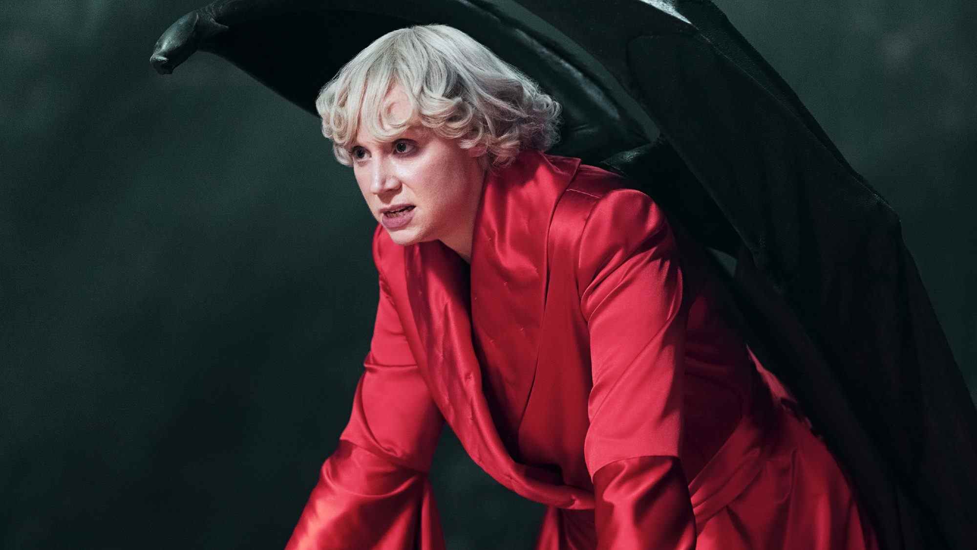 Gwendoline Christie dans le rôle de Lucifer dans The Sandman