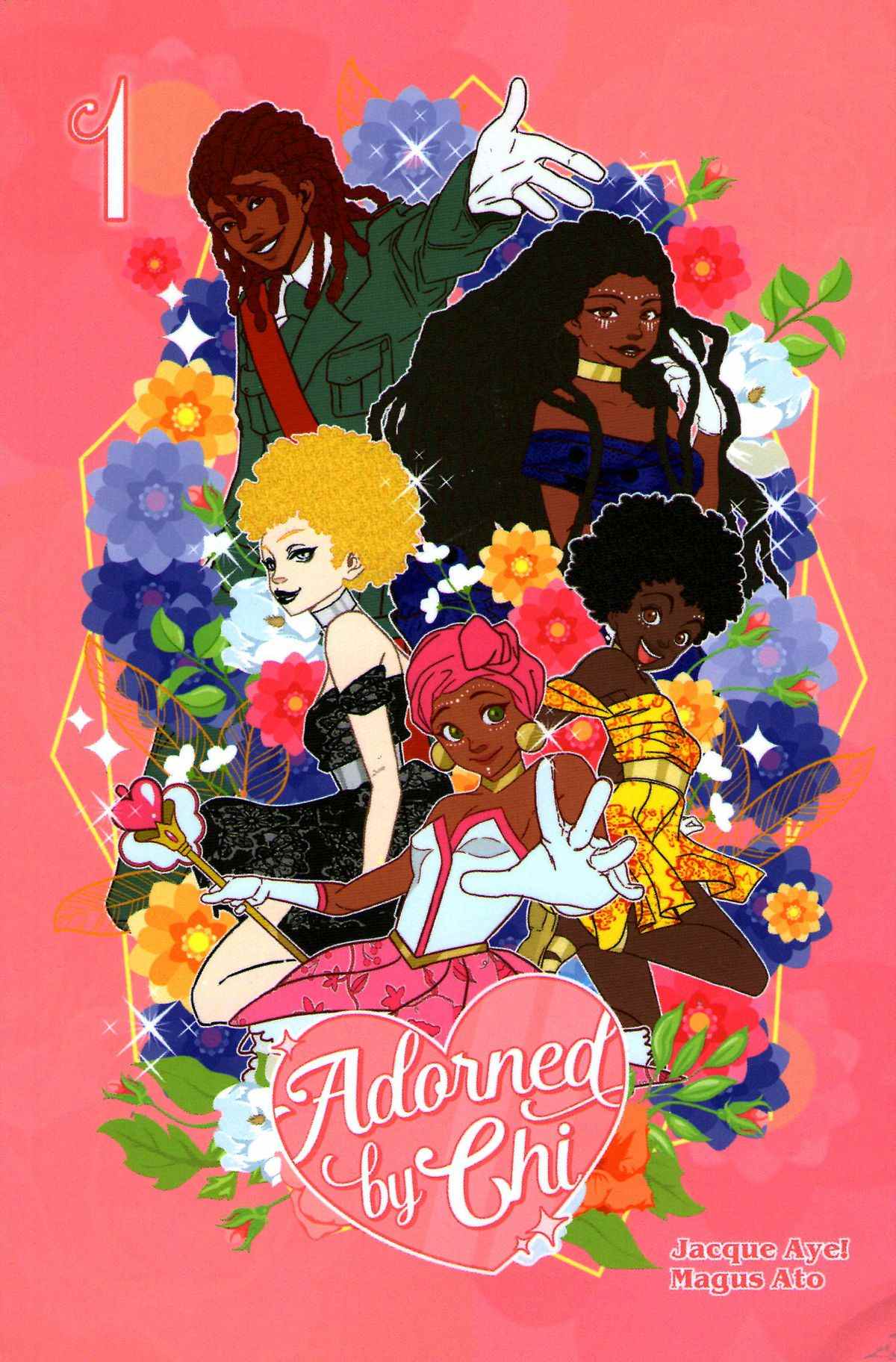 La couverture de la bande dessinée Adorned by Chi