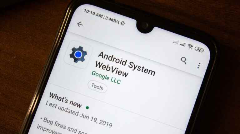 Qu’est-ce que WebView du système Android ?