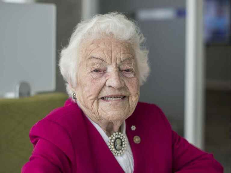 Hazel McCallion a 101 ans, travaille et n’a pas l’intention de ralentir: « Je veux vivre pleinement »