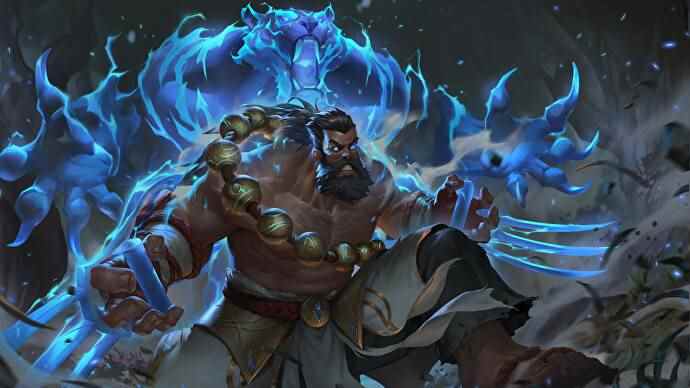 Nouveau splash art Spirit Guard Udyr pour sa refonte de 2022