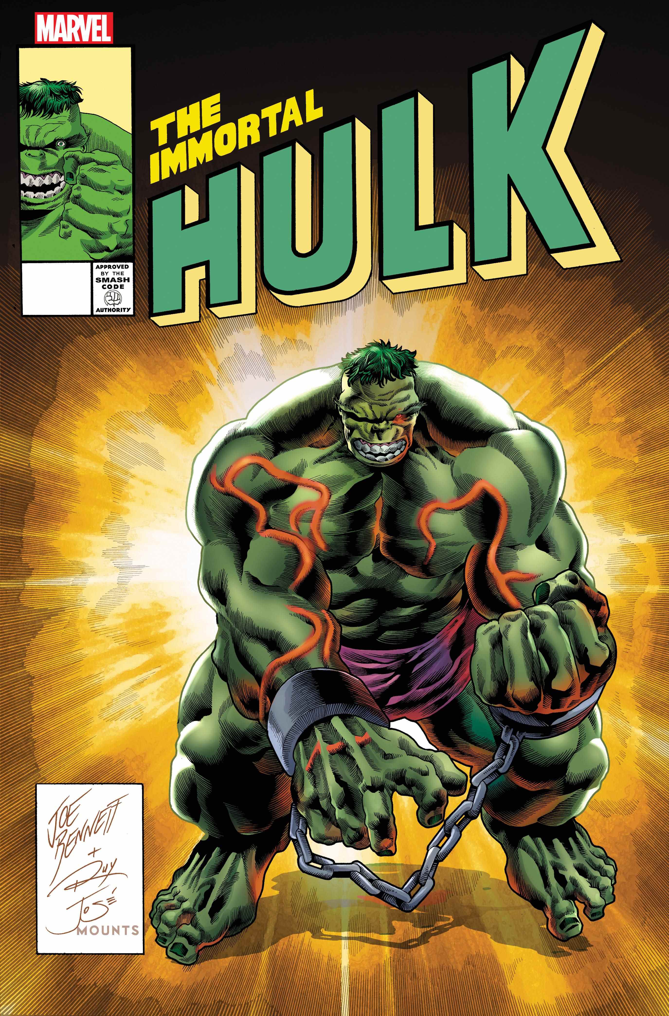 Couverture de la variante Immortal Hulk # 50