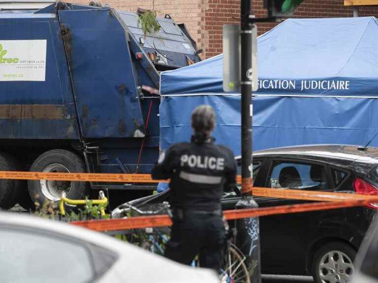 La police identifie le corps d’un homme retrouvé dans un bac de recyclage à Montréal