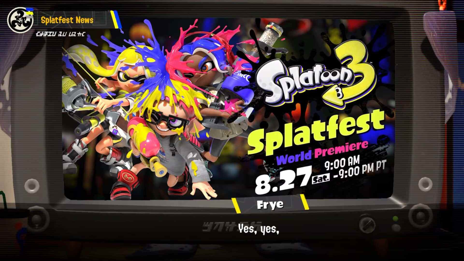 Splatoon 3 Direct dévoile de nouvelles armes, modes, Amiibo, Splatfest à 3 équipes et démo
