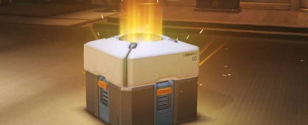 Overwatch loot boxes